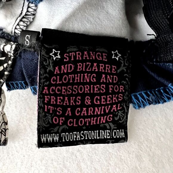 Too Fast Sea Creature Skeleton Bodycon Dress - Picture 8 of 10